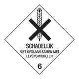 SCHADELIJK, ADR CLASSE 6