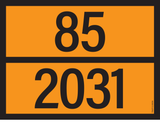 ADR BORD MET GEVARENCODE 85/2031