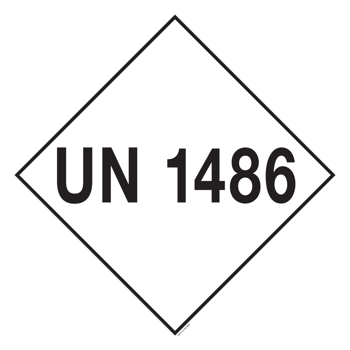 UN 1486. ADR CL 5.1.NITRATE DE POTASSIUM