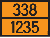 ADR BORD MET GEVARENCODE 338/1235