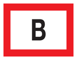 B, LIGNE D'EXTINCTION À SEC