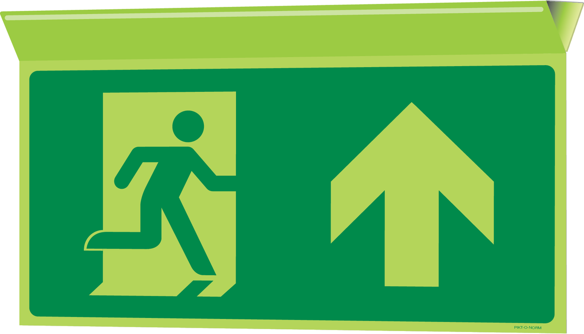 VLUCHTWEG RECHTDOOR OF NAAR BOVEN