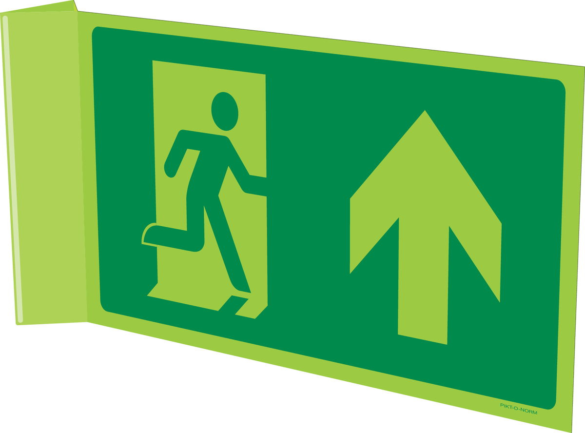 VLUCHTWEG RECHTDOOR OF NAAR BOVEN