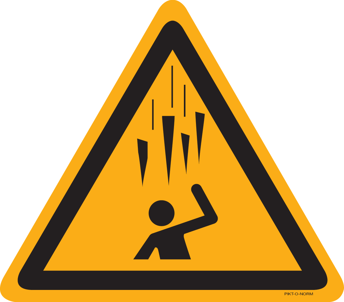 CHUTE DE GLACE