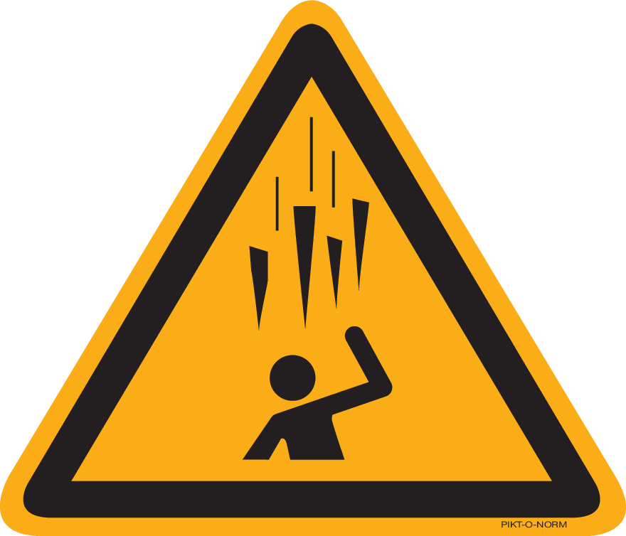 CHUTE DE GLACE