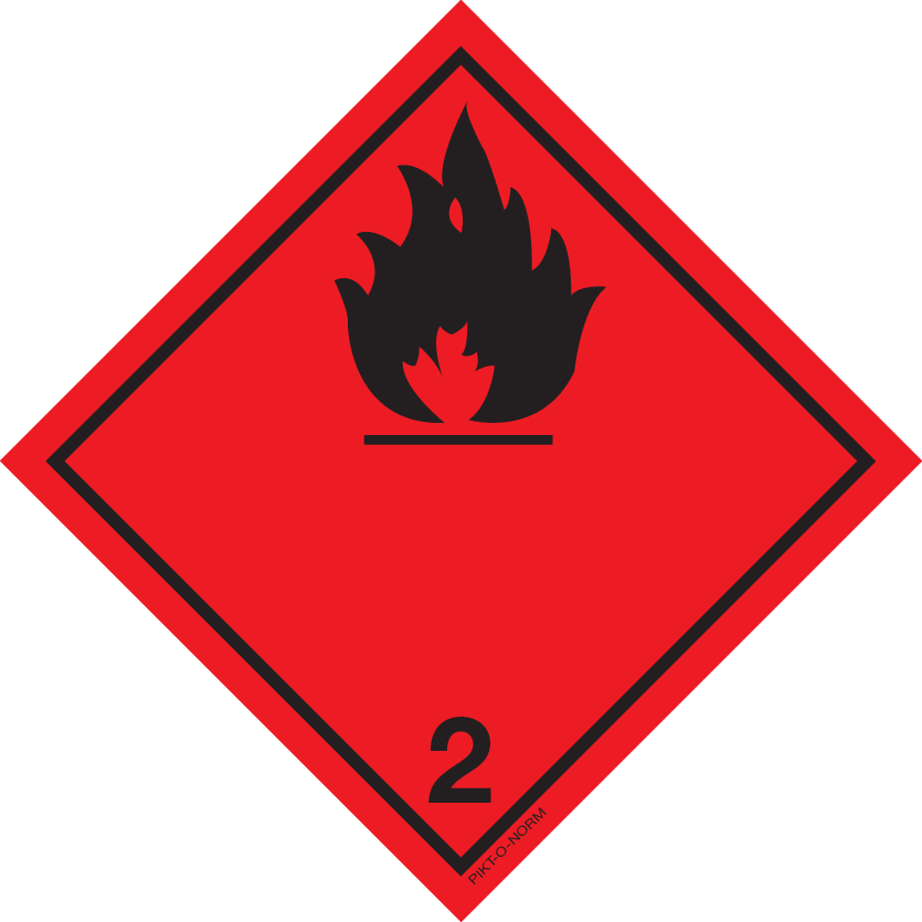 GAZ INFLAMMABLES. ADR CLASSE 2.1