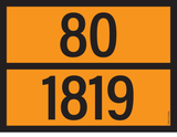 ADR BORD MET GEVARENCODE 80/1819