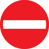 SENS INTERDIT
