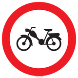 BROMFIETSEN VERBODEN