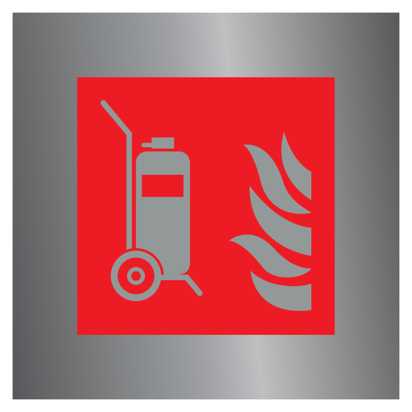 EXTINCTEUR SUR ROUES ISO7010 F009