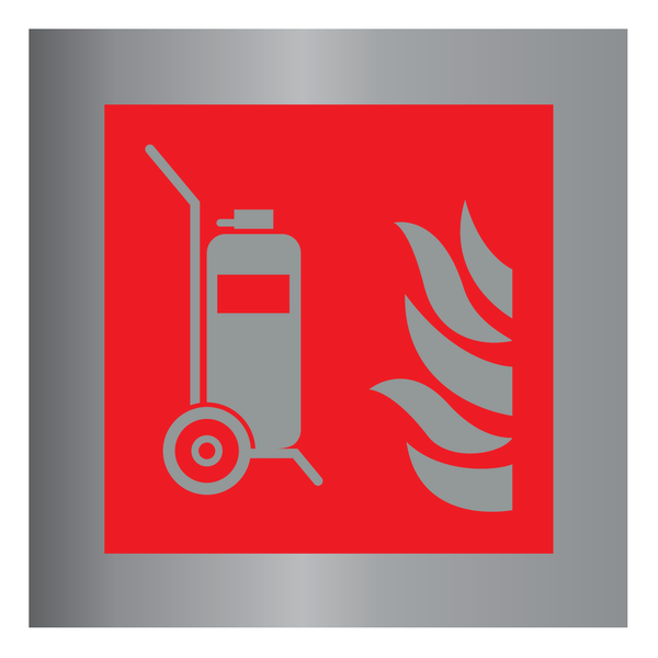EXTINCTEUR SUR ROUES ISO7010 F009