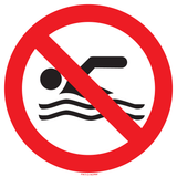 INTERDICTION DE NAGER