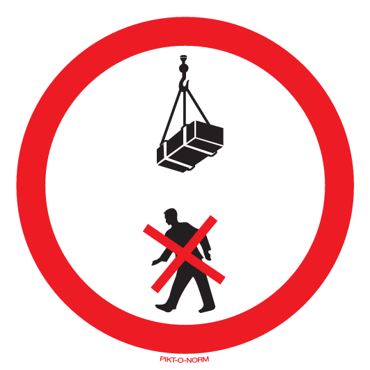 NE PAS STATIONNER SOUS LA CHARGE