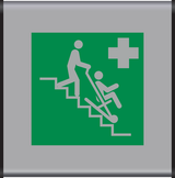 EVACUATIESTOEL ISO7010-E060