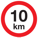 VITESSE LIMITÉE 10 KM