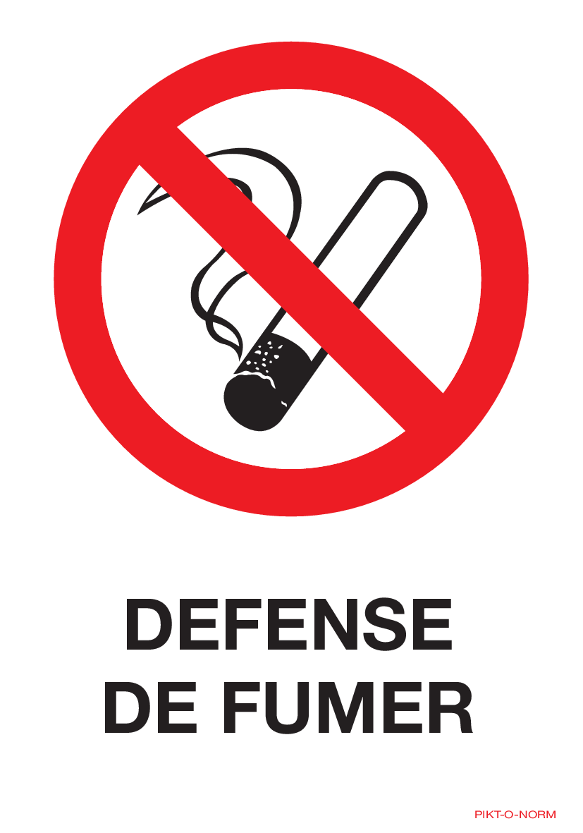 DEFENSE DE FUMER