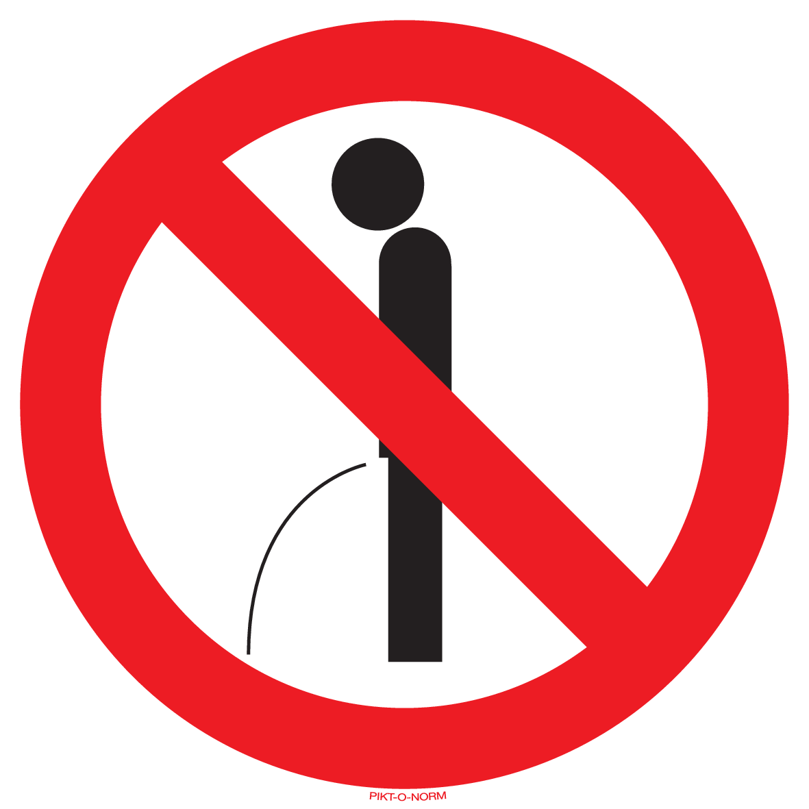 PLASSEN VERBODEN