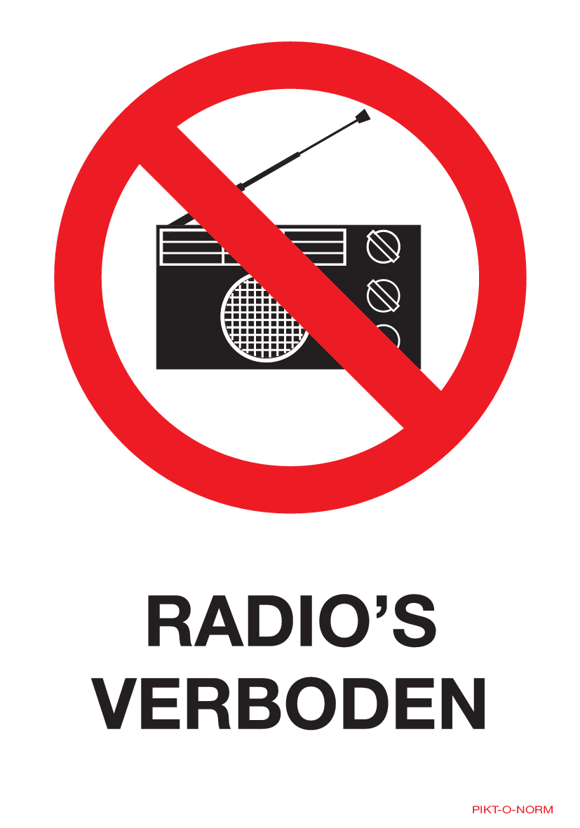 RADIO'S VERBODEN