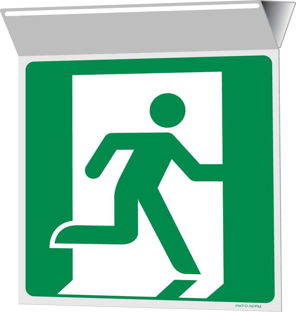 ISSUE - SORTIE DE SECOURS À DROITE
