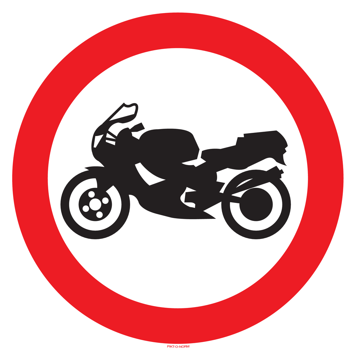 MOTO'S VERBODEN