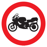 MOTO'S VERBODEN