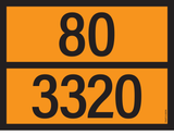 ADR BORD MET GEVARENCODE 80/3320