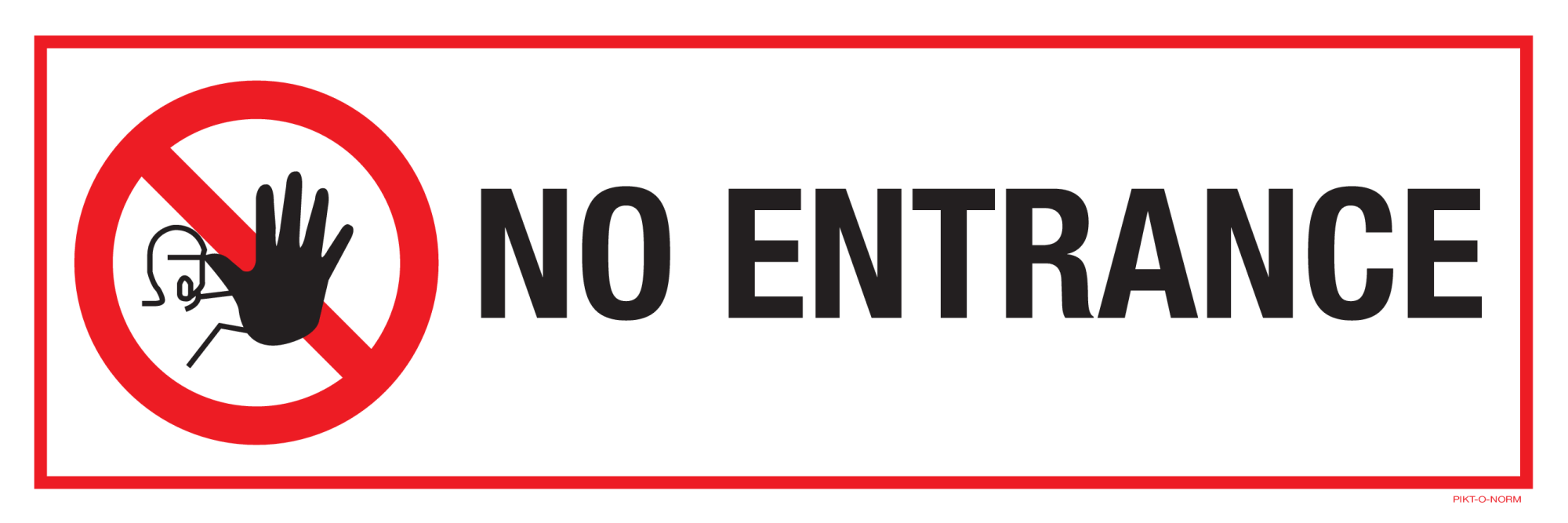 NO ENTRANCE