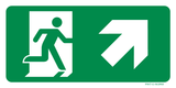 VLUCHTWEG, TRAP RECHTS NAAR BOVEN