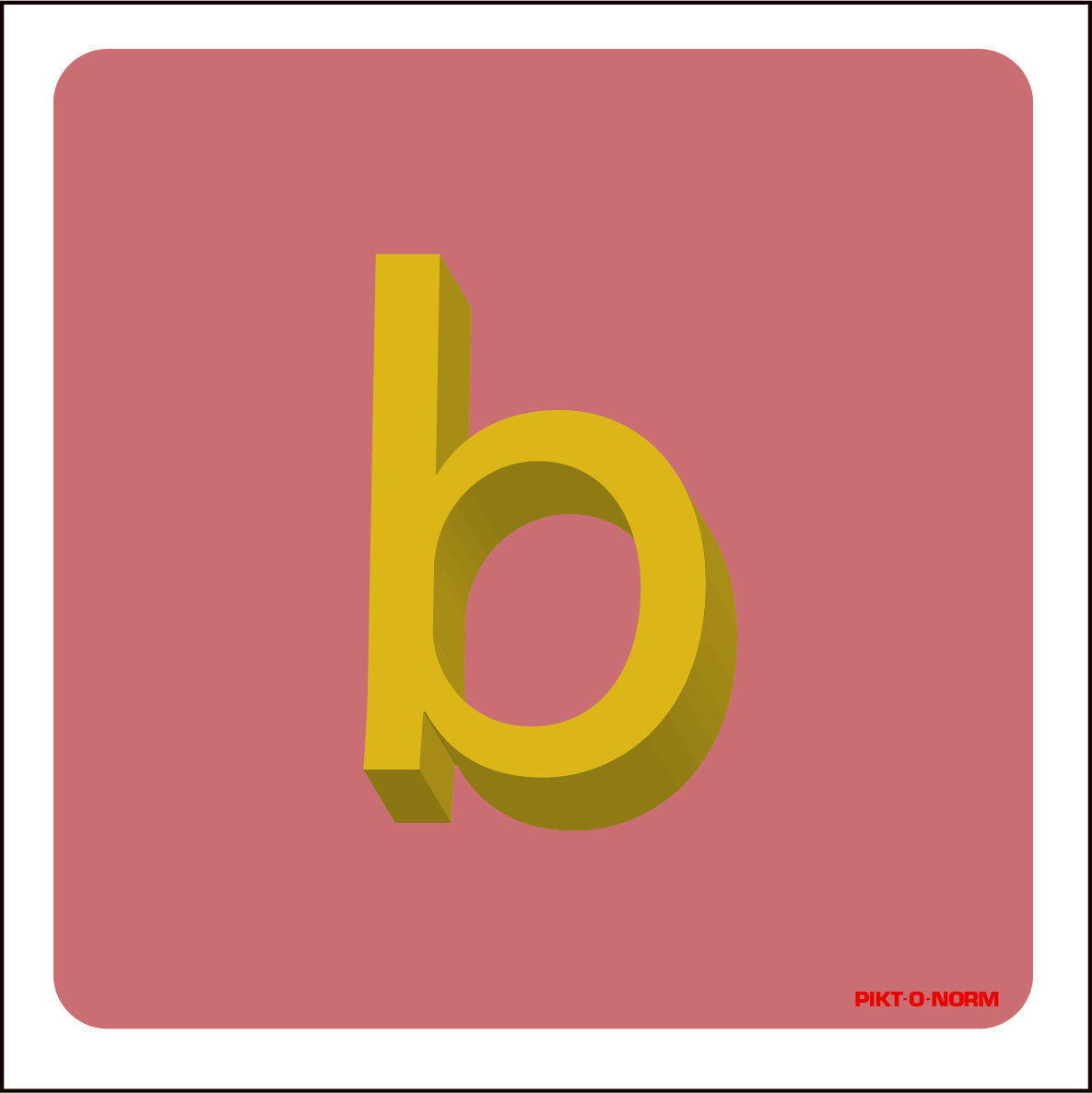 LETTER b