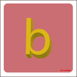 LETTER b