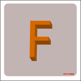 LETTRE F