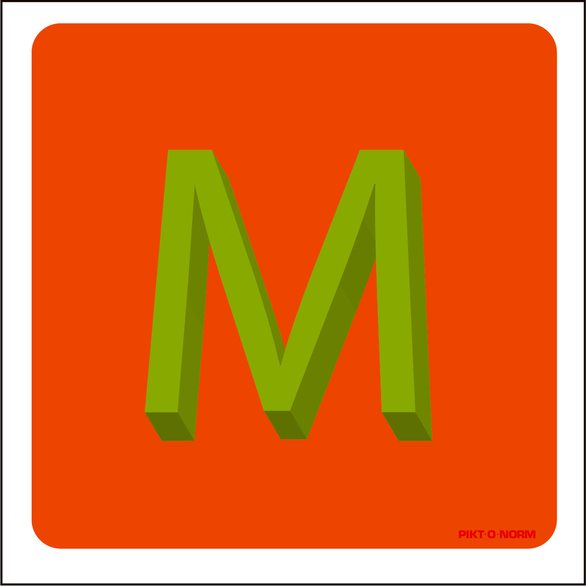 LETTRE M
