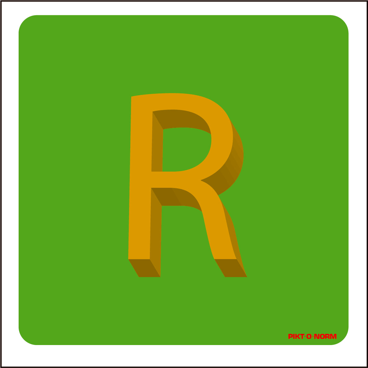 LETTER R