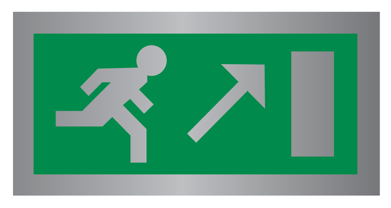VLUCHTWEG TRAP RECHTS NAAR BOVEN