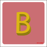 LETTRE B