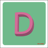 LETTER D