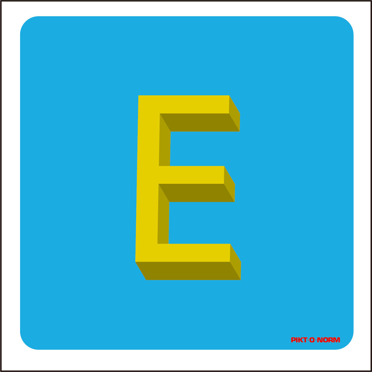 LETTRE E