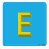 LETTRE E