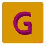 LETTER G
