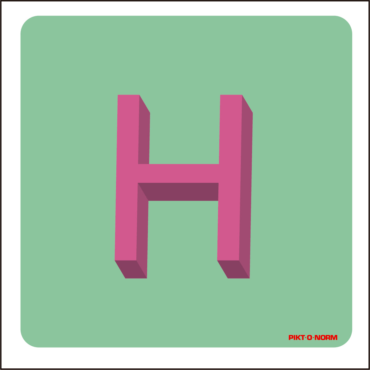 LETTER H