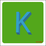 LETTRE K