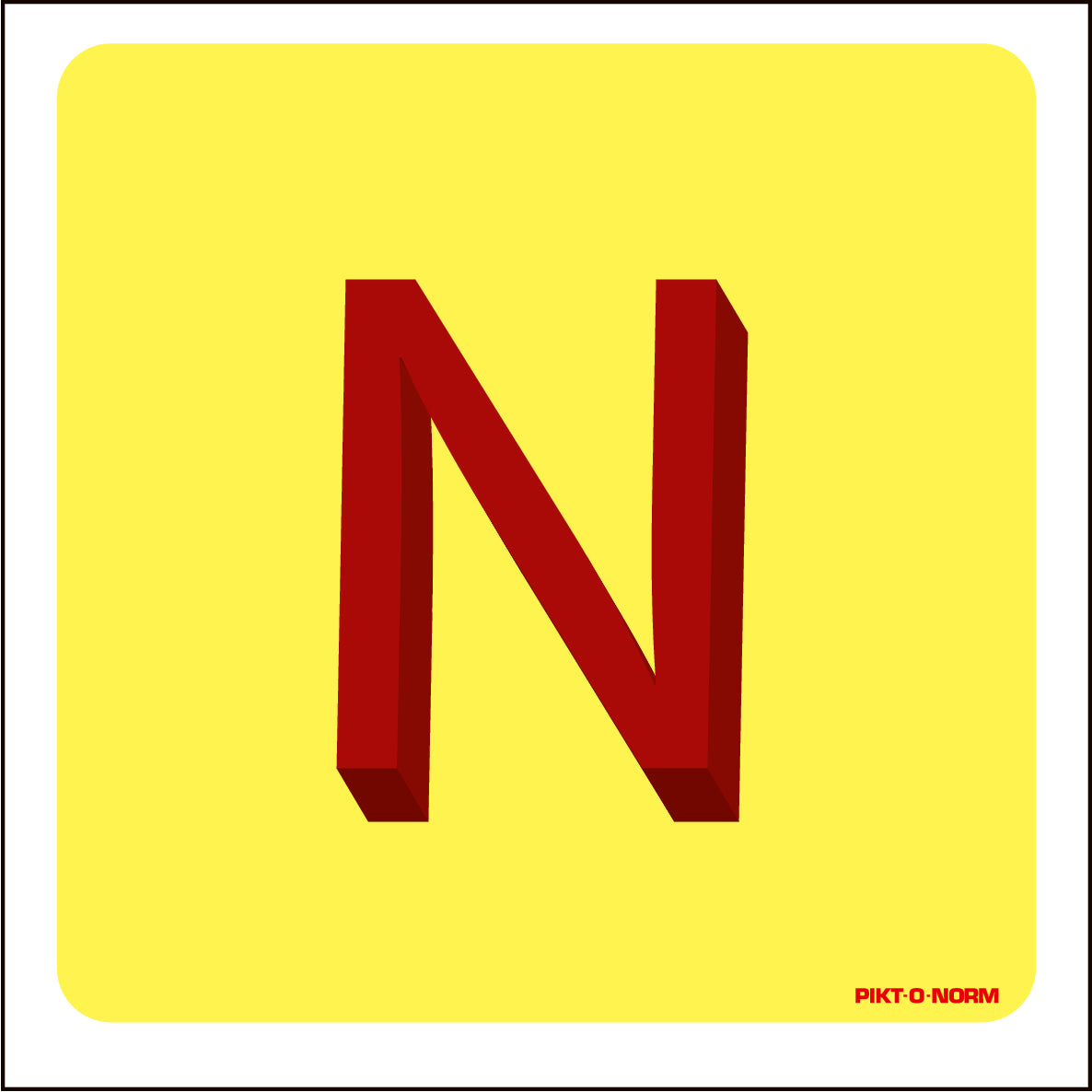 LETTER N