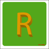 LETTER R