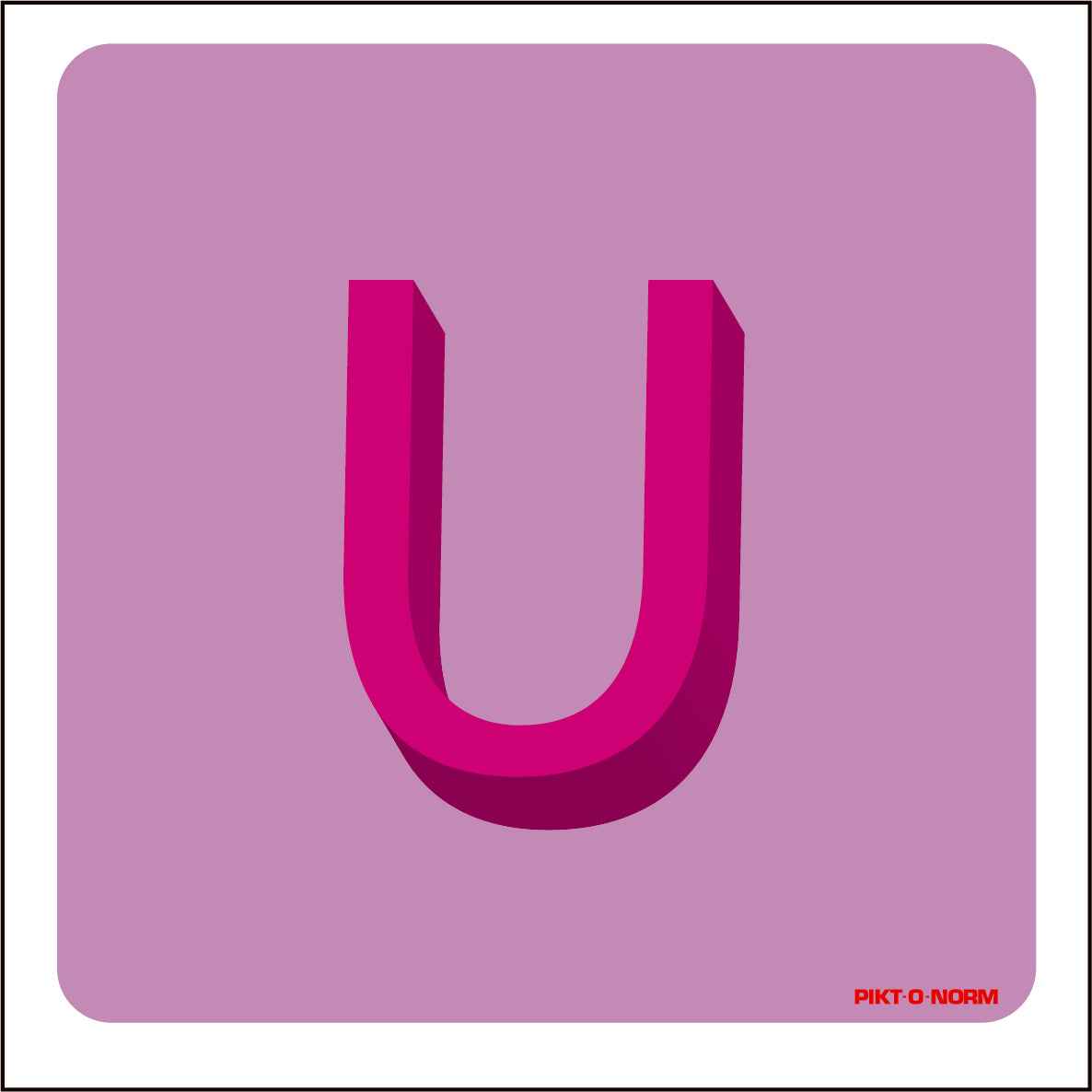 LETTER U
