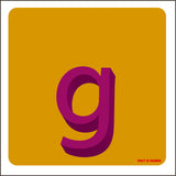 LETTER g