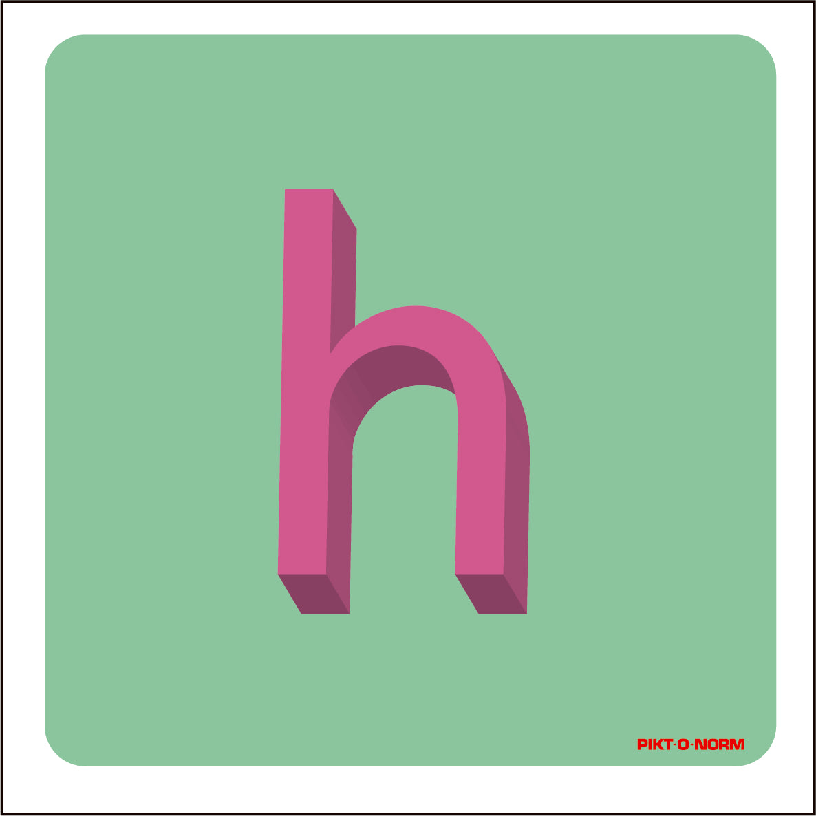 LETTER h