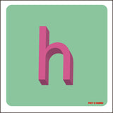 LETTER h