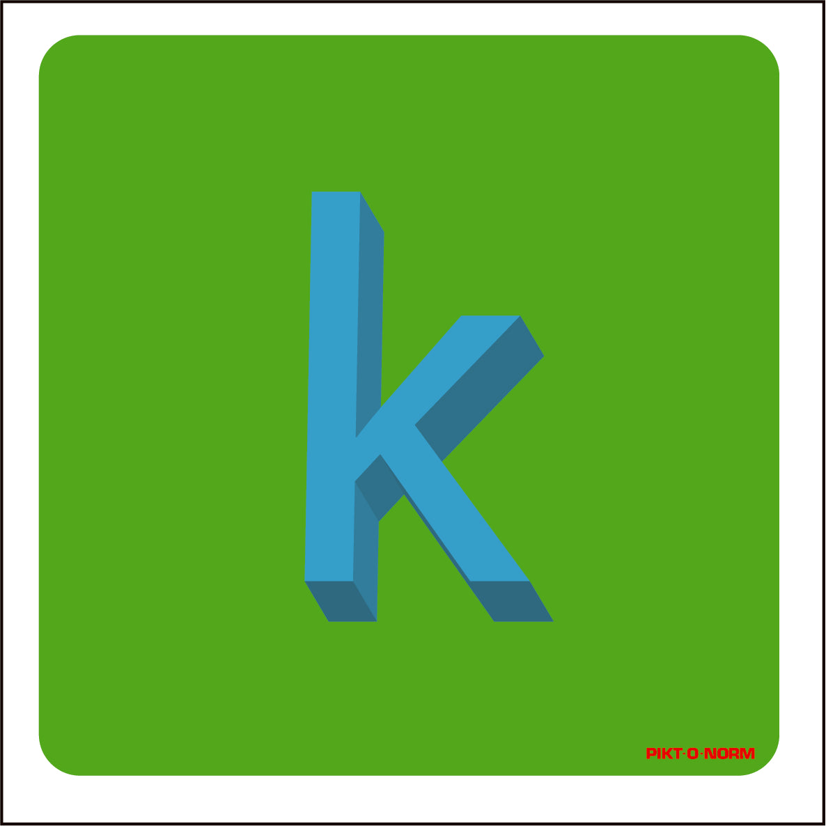 LETTRE k