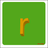 LETTRE r