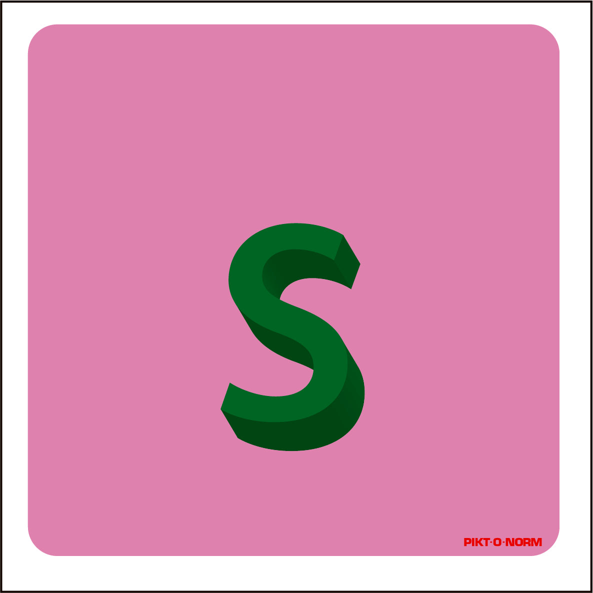 LETTER s